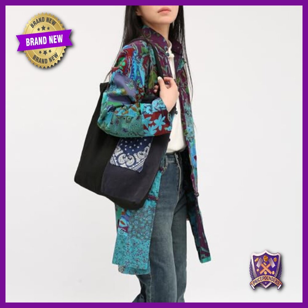 Lightweight Patchwork Jacket, Boho Floral Coat, L… - image 4